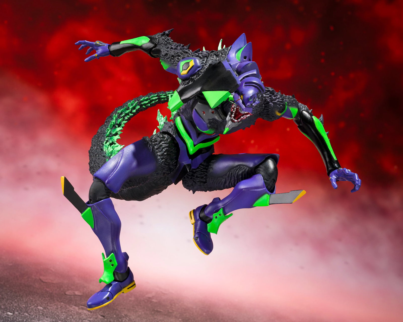 Godzilla vs. Evangelion S.H.MonsterArts Evangelion Test Type-01 "G" Awakening Form image 8