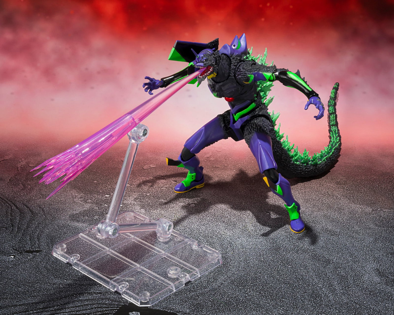 Godzilla vs. Evangelion S.H.MonsterArts Evangelion Test Type-01 "G" Awakening Form image 9