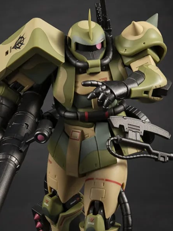Mobile Suit Gundam Robot Spirits MS-06J Zaku II (Wetland Type) Ver. A.N.I.M.E. (MS Museum Ver.) Exclusive image 2