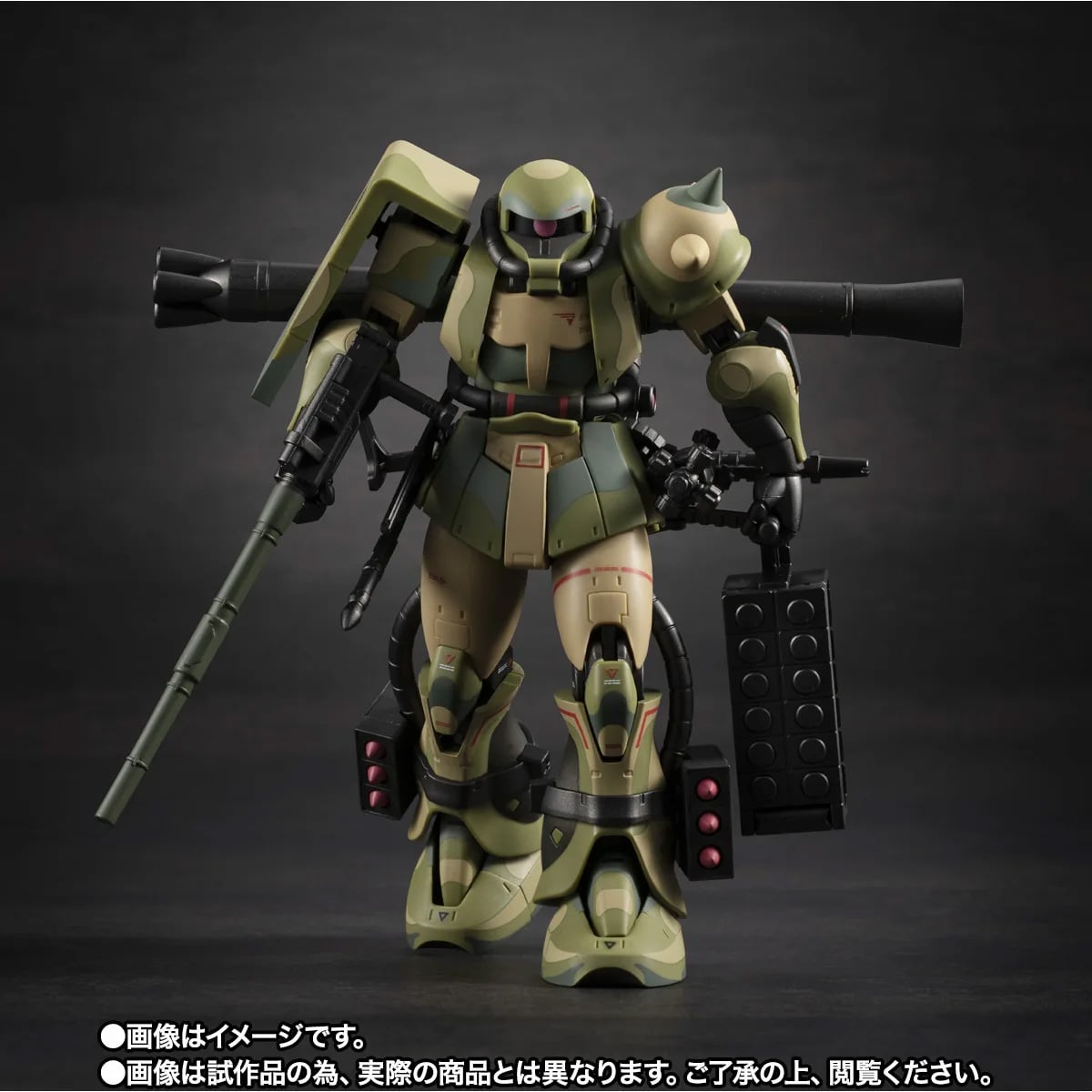 Mobile Suit Gundam Robot Spirits MS-06J Zaku II (Wetland Type) Ver. A.N.I.M.E. (MS Museum Ver.) Exclusive image 3