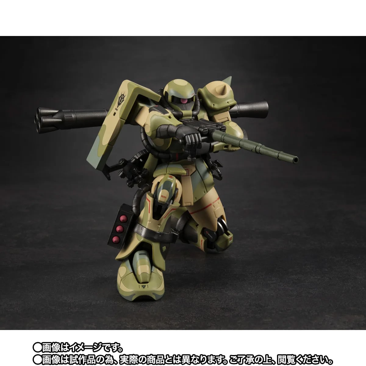 Mobile Suit Gundam Robot Spirits MS-06J Zaku II (Wetland Type) Ver. A.N.I.M.E. (MS Museum Ver.) Exclusive image 4