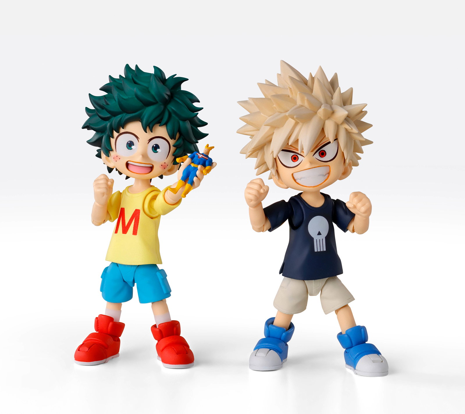 My Hero Academia S.H.Figuarts Izuku Midoriya & Katsuki Bakugo (Childhood Set) Set image 3