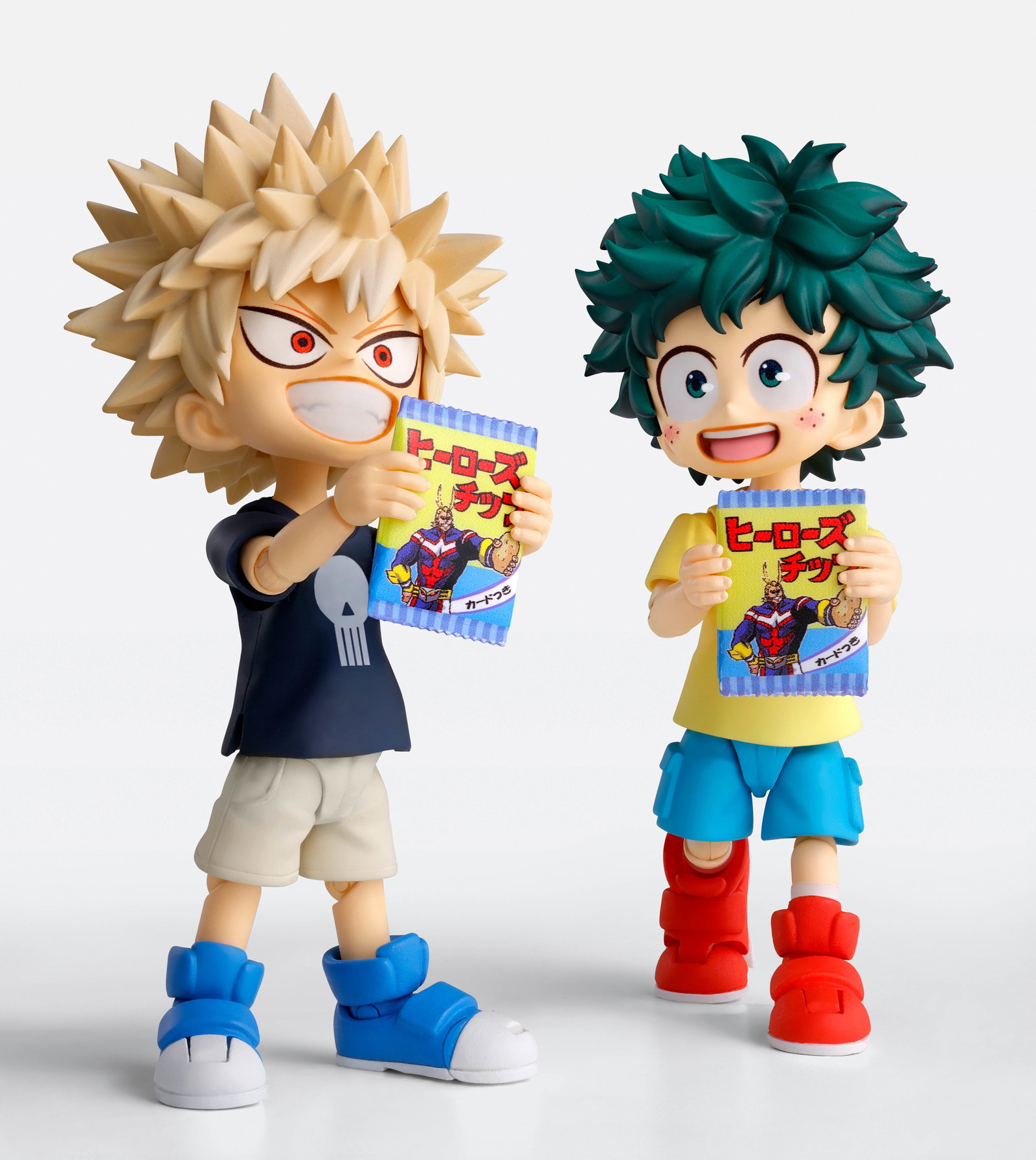 My Hero Academia S.H.Figuarts Izuku Midoriya & Katsuki Bakugo (Childhood Set) Set image 4