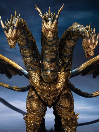 Godzilla: Final Wars (2004) S.H.MonsterArts Keizer Ghidorah image 2