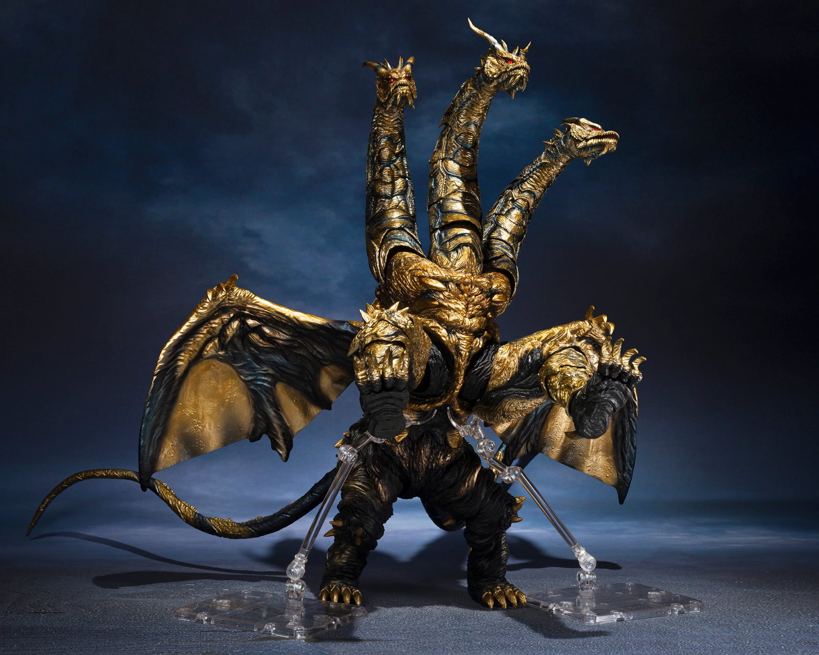 Godzilla: Final Wars (2004) S.H.MonsterArts Keizer Ghidorah image 7