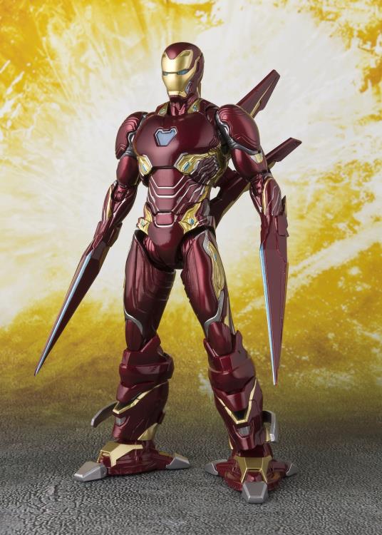 Avengers: Infinity War S.H.Figuarts Iron Man Mark L With Nano-Weapon Set image 3