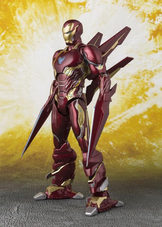 Avengers: Infinity War S.H.Figuarts Iron Man Mark L With Nano-Weapon Set image 4