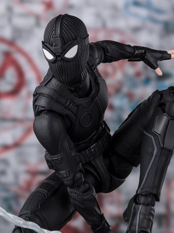 Spider-Man: Far From Home S.H.Figuarts Spider-Man (Stealth Suit) Exclusive image 2