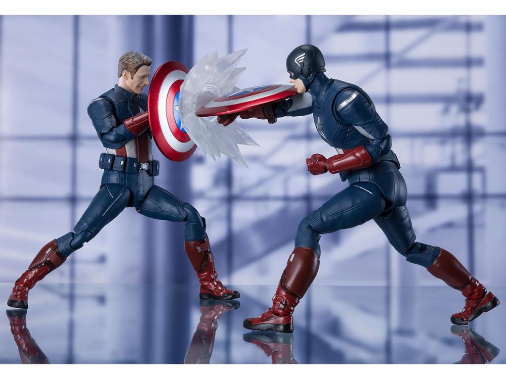 Avengers: Endgame S.H.Figuarts Captain America (Cap Vs. Cap) image 10