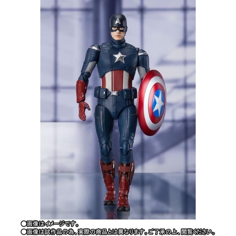 Avengers: Endgame S.H.Figuarts Captain America (Cap Vs. Cap) image 5