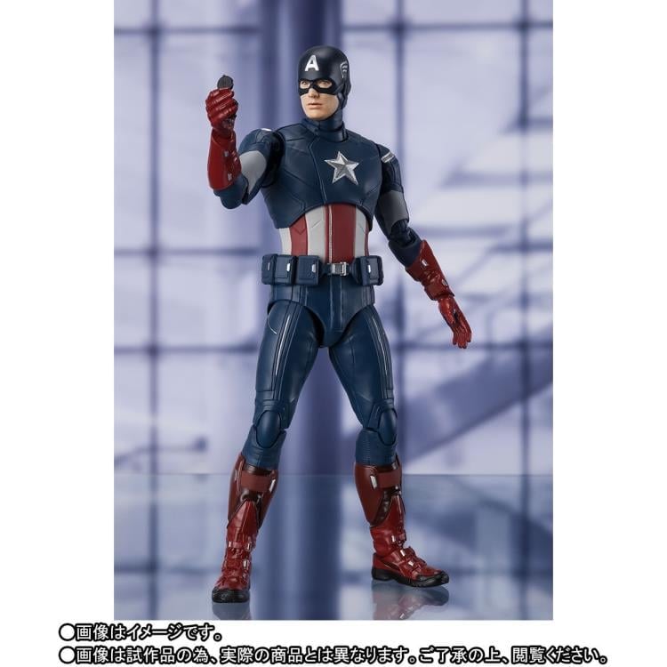 Avengers: Endgame S.H.Figuarts Captain America (Cap Vs. Cap) image 6