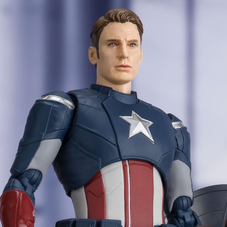 Avengers: Endgame S.H.Figuarts Captain America (Cap Vs. Cap) image 7
