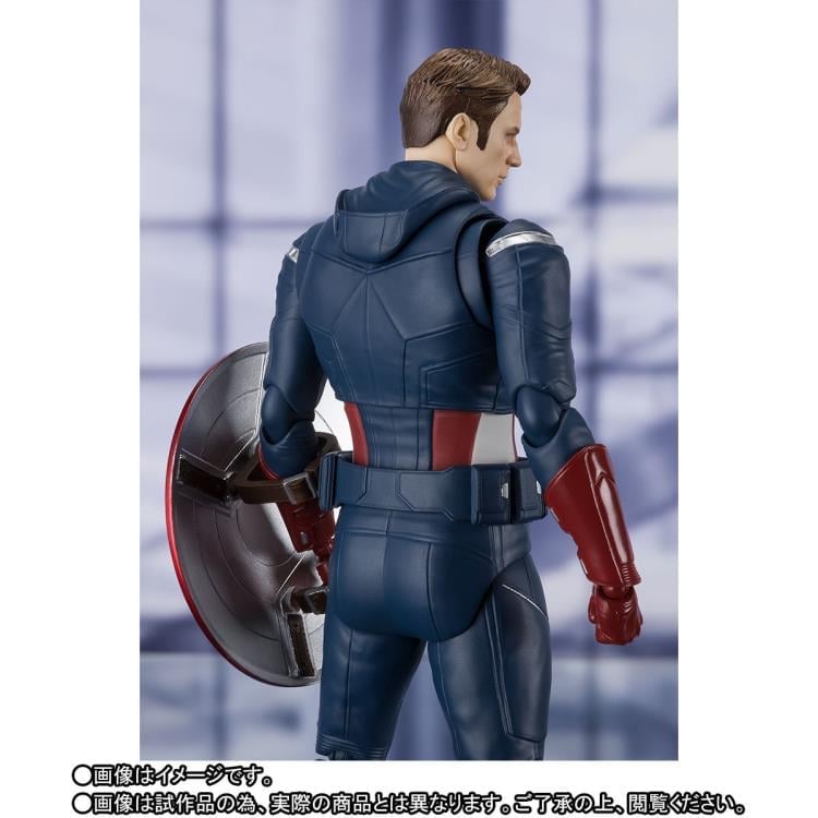 Avengers: Endgame S.H.Figuarts Captain America (Cap Vs. Cap) image 8