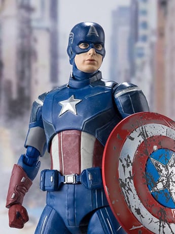 The Avengers S.H.Figuarts Captain America (Avengers Assemble Edition) image 2