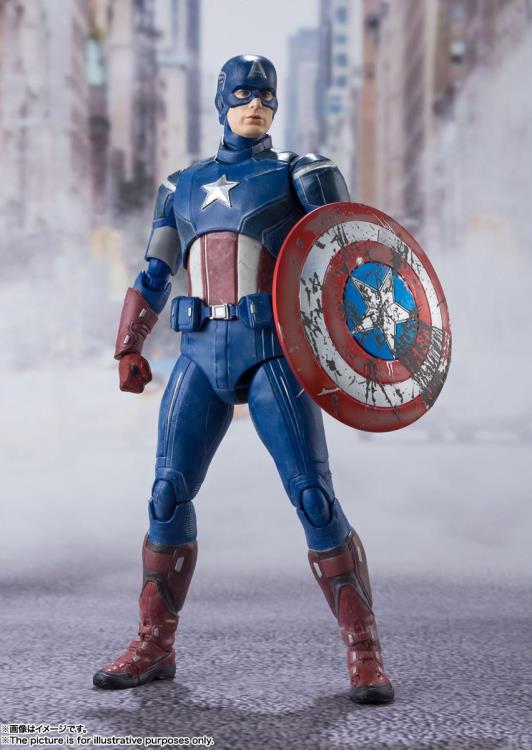 The Avengers S.H.Figuarts Captain America (Avengers Assemble Edition) image 3
