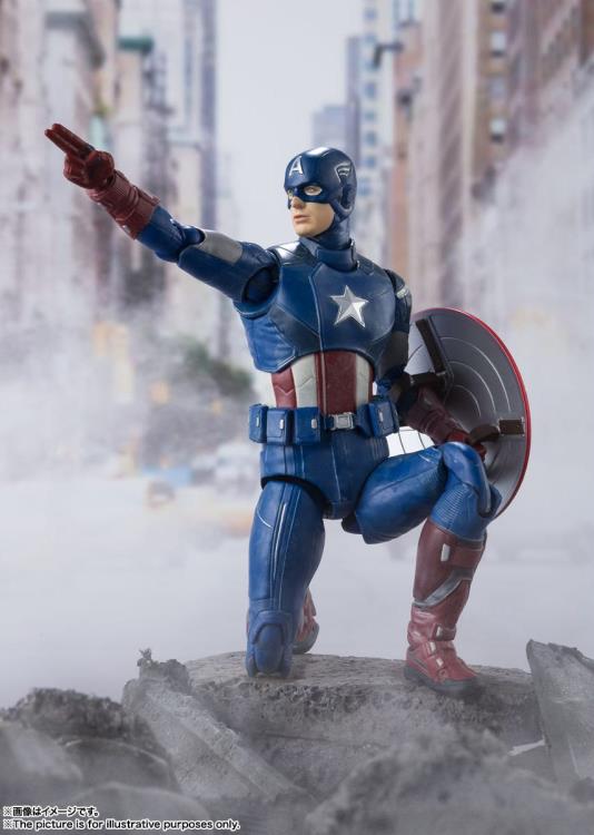 The Avengers S.H.Figuarts Captain America (Avengers Assemble Edition) image 5