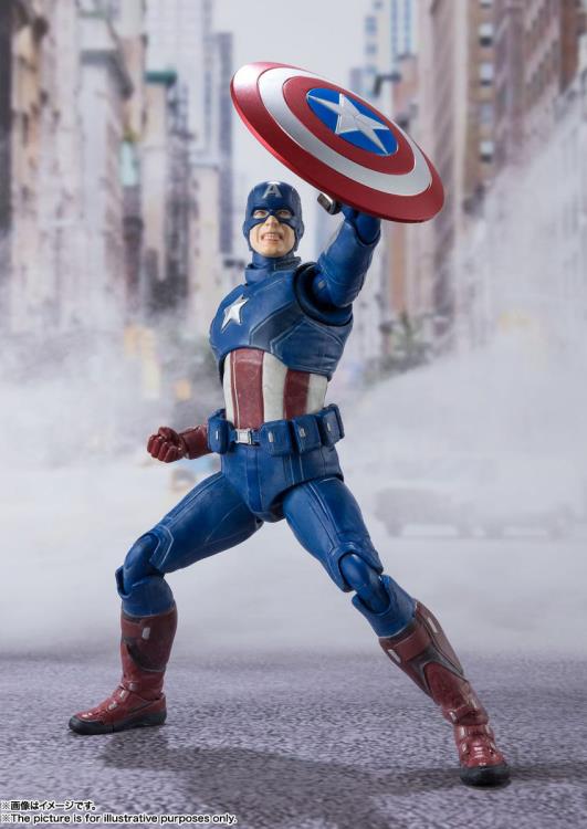 The Avengers S.H.Figuarts Captain America (Avengers Assemble Edition) image 6