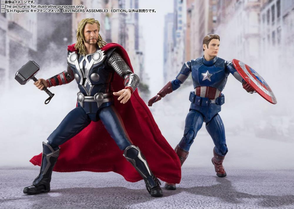 The Avengers S.H.Figuarts Captain America (Avengers Assemble Edition) image 7