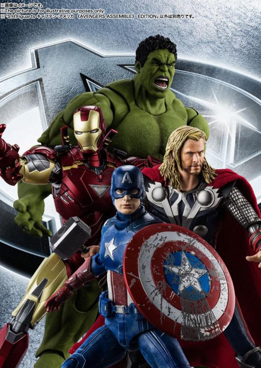 The Avengers S.H.Figuarts Captain America (Avengers Assemble Edition) image 8
