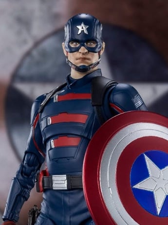 The Falcon and the Winter Soldier S.H.Figuarts Captain America (John Walker) image 2