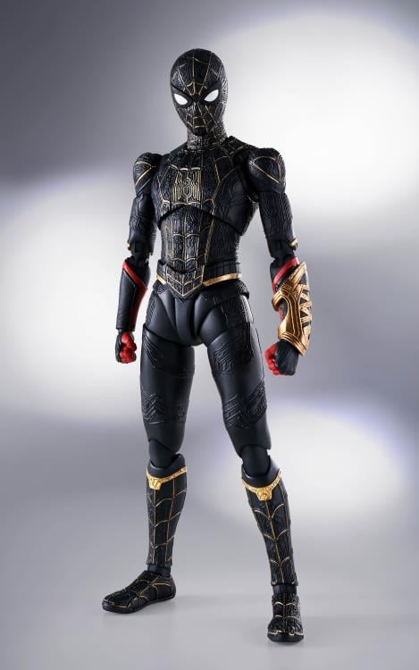 Spider-Man: No Way Home S.H.Figuarts Spider-Man (Black & Gold Suit) image 3