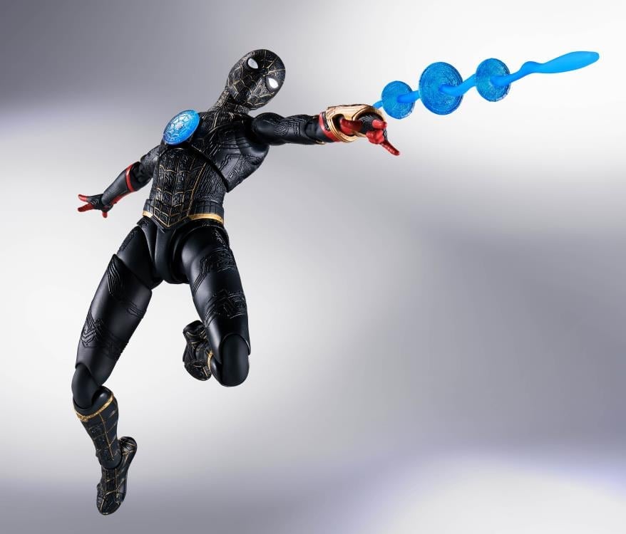 Spider-Man: No Way Home S.H.Figuarts Spider-Man (Black & Gold Suit) image 5