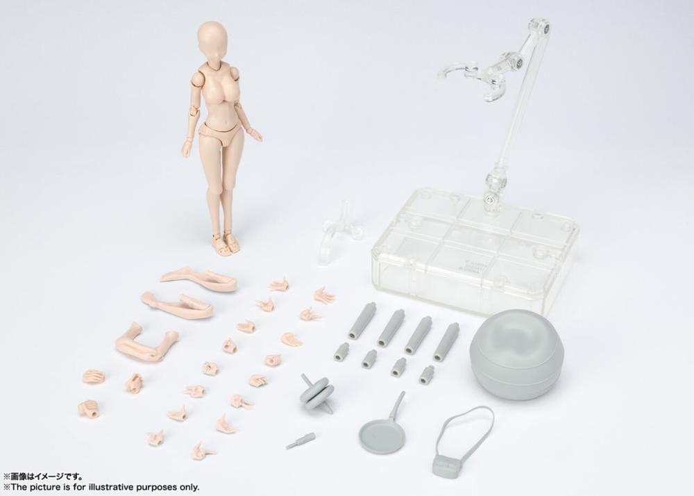 S.H.Figuarts DX Body-chan Kentaro Yabuki Set (Pale Orange Color Ver.) image 8