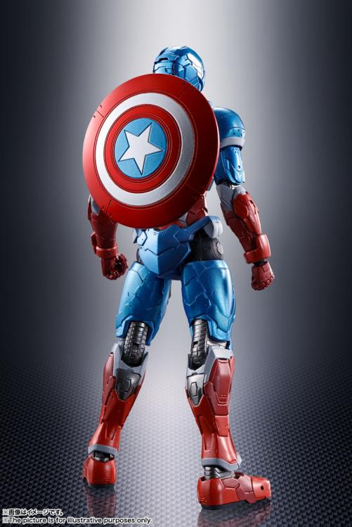 Tech-On Avengers S.H.Figuarts Tech-On Captain America image 4
