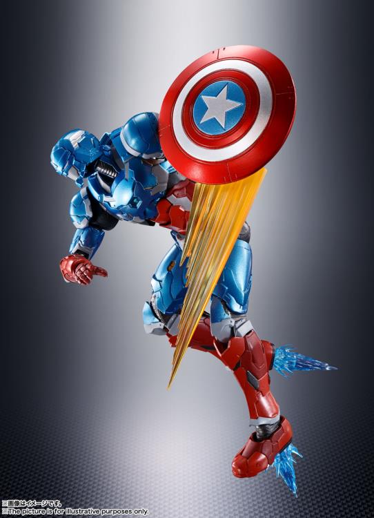 Tech-On Avengers S.H.Figuarts Tech-On Captain America image 8