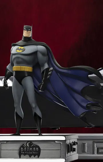 Batman and Batmobile Deluxe - Batman Animated Series