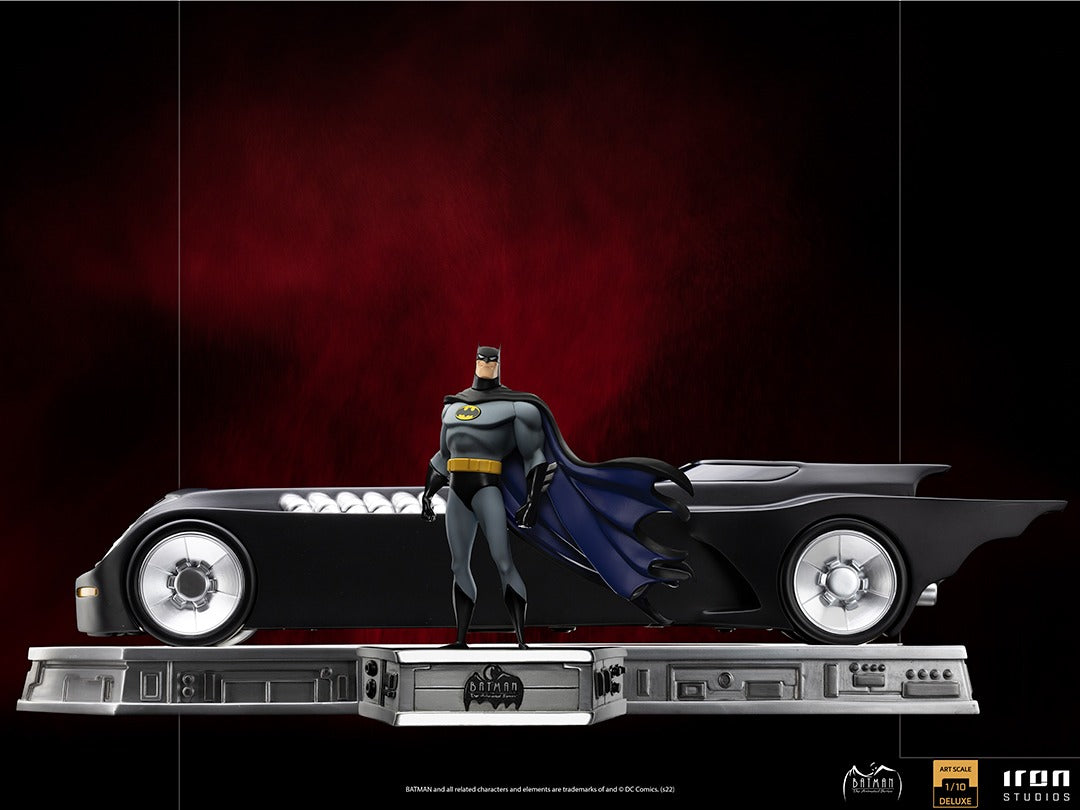 Batman and Batmobile Deluxe - Batman Animated Series image 3