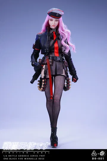 Colour Studio Battle Angel Series Part One Black Fire Mirabelle Rose