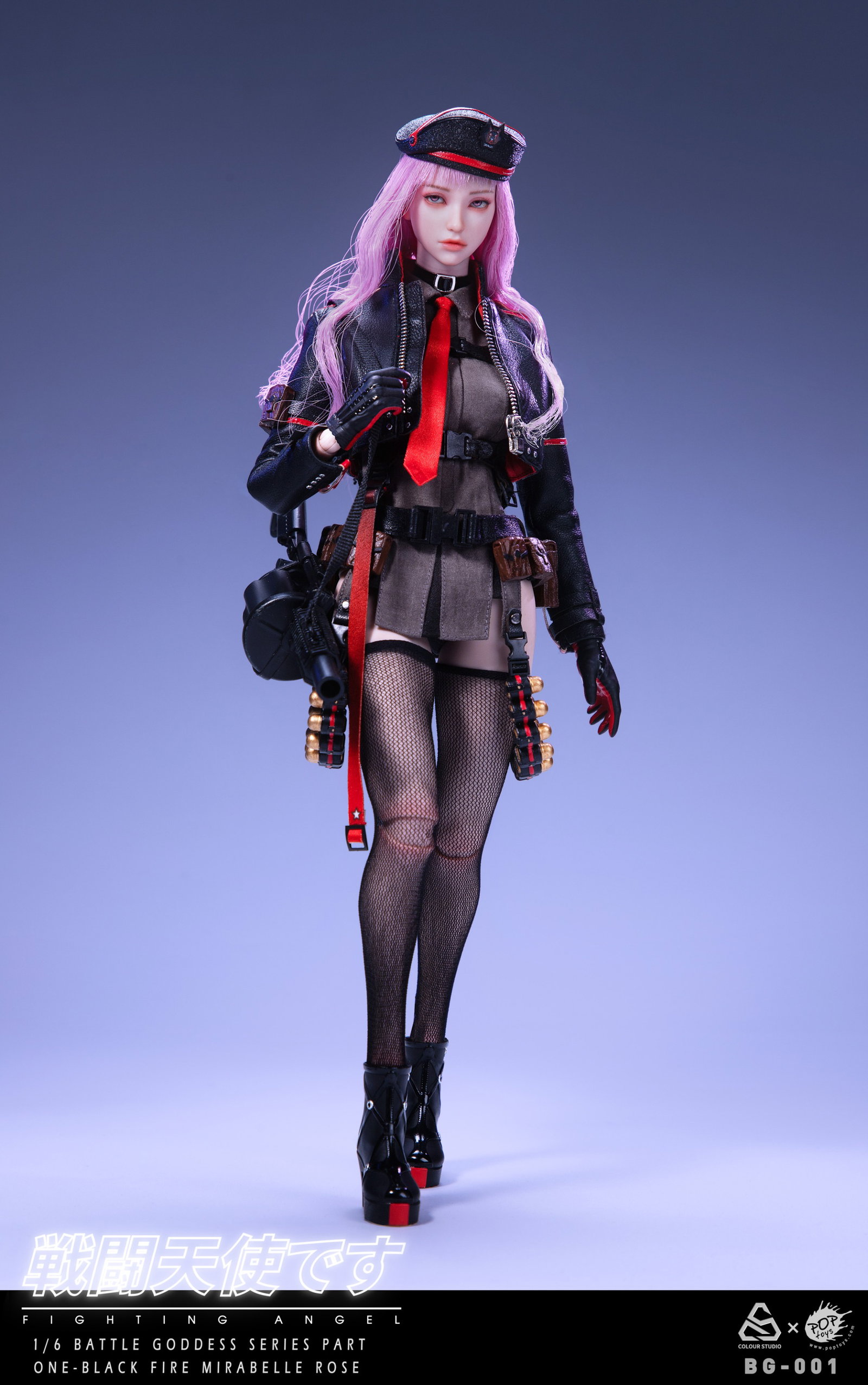 Colour Studio Battle Angel Series Part One Black Fire Mirabelle Rose image 3