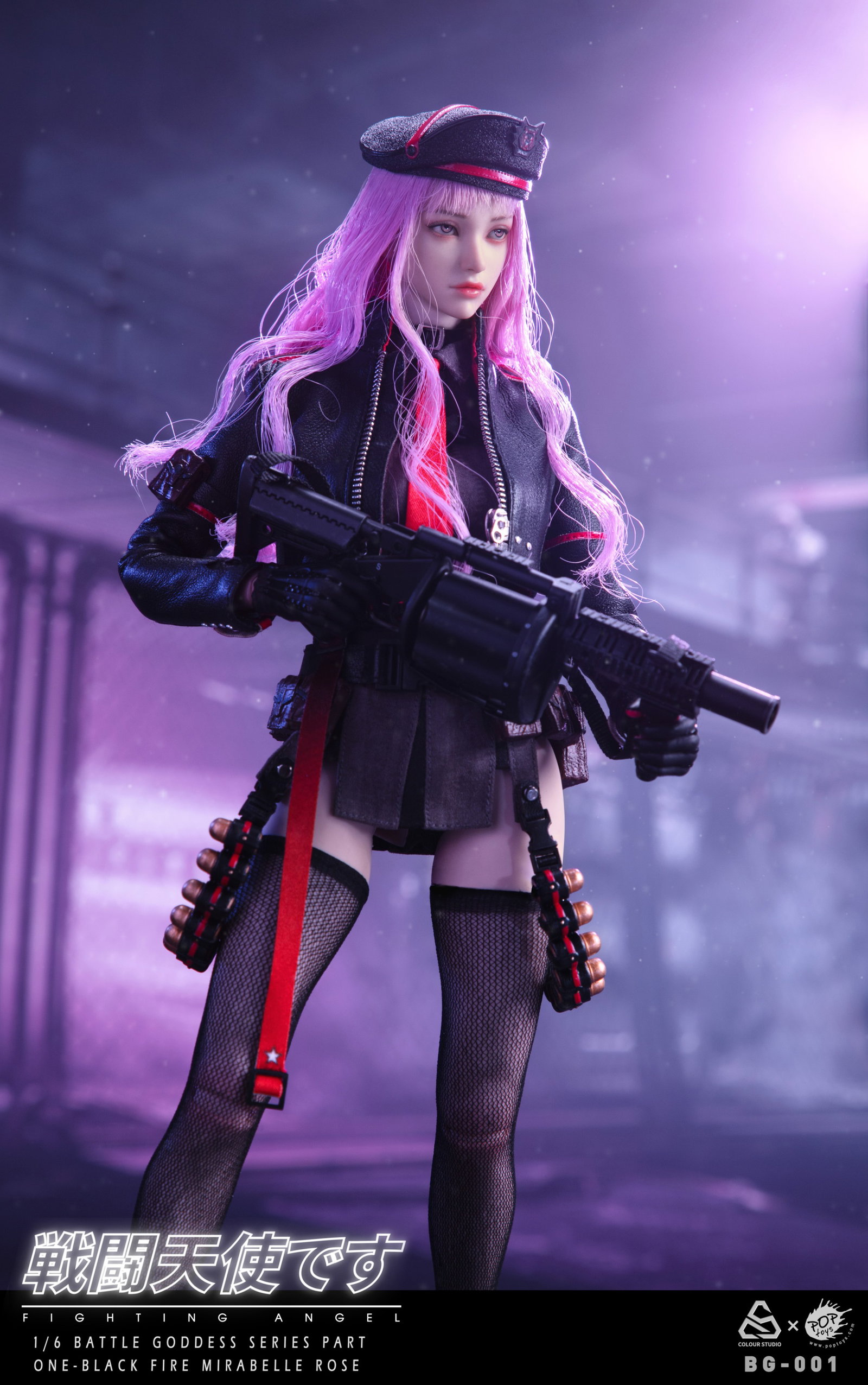 Colour Studio Battle Angel Series Part One Black Fire Mirabelle Rose image 9