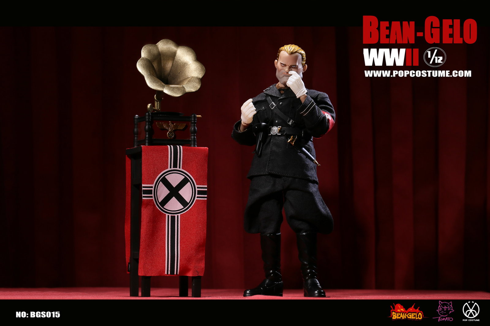 Big Head Soldier Brass Phonograph Set WF2021 Venue Limited image 4