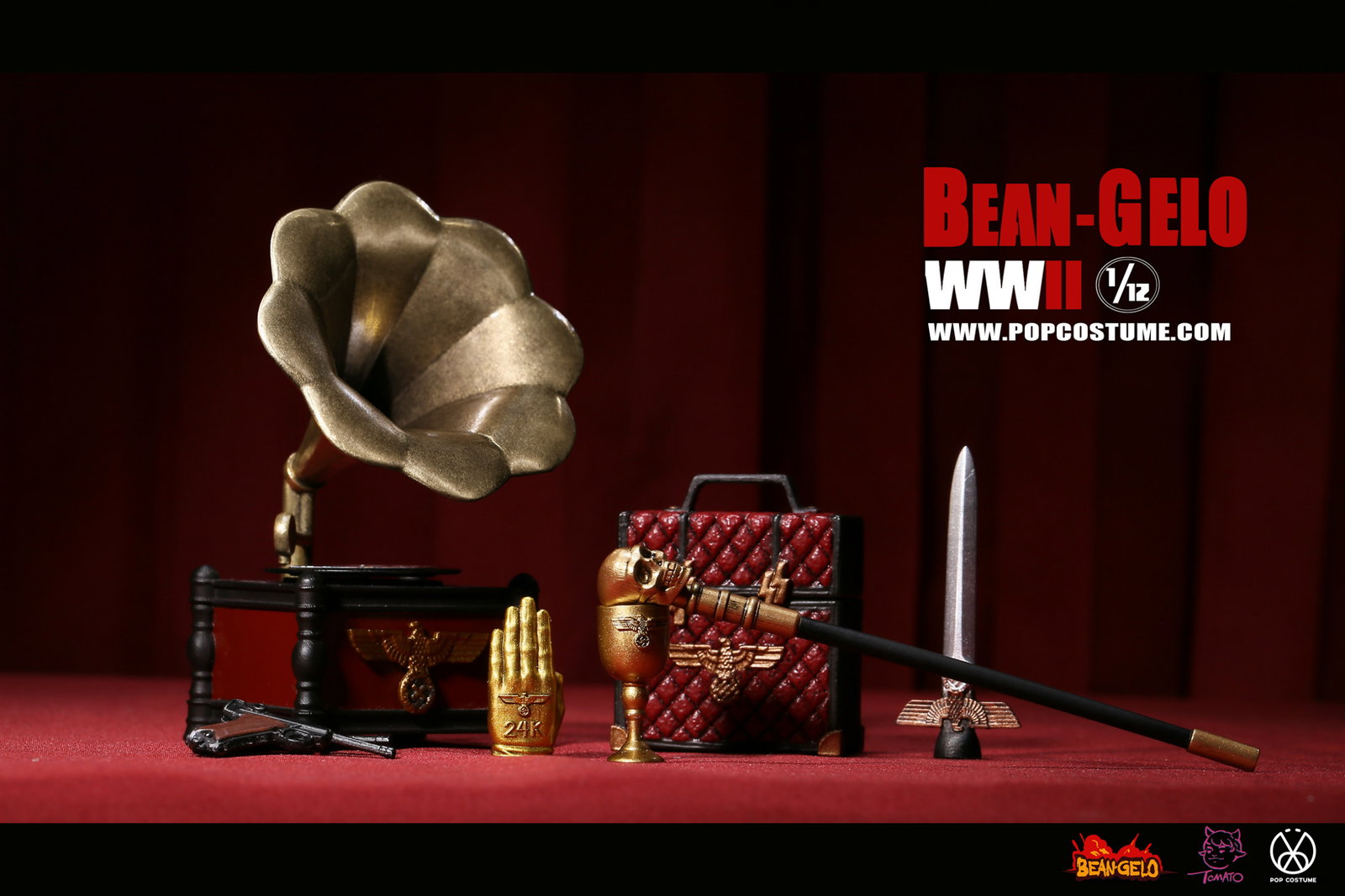 Big Head Soldier Brass Phonograph Set WF2021 Venue Limited image 7