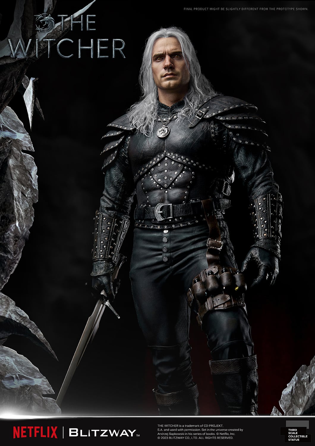 "Geralt of Rivia" (1/3 Scale Statue) image 10
