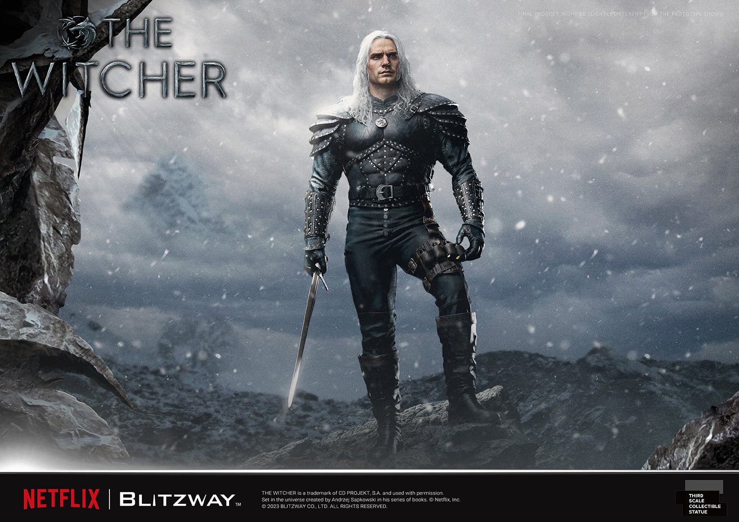 "Geralt of Rivia" (1/3 Scale Statue) image 3