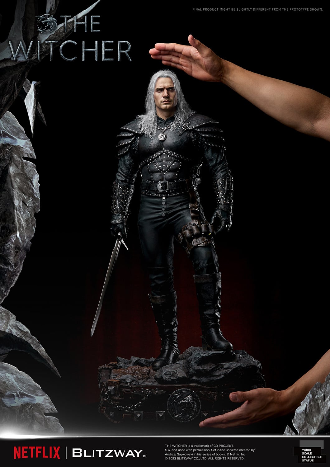"Geralt of Rivia" (1/3 Scale Statue) image 5