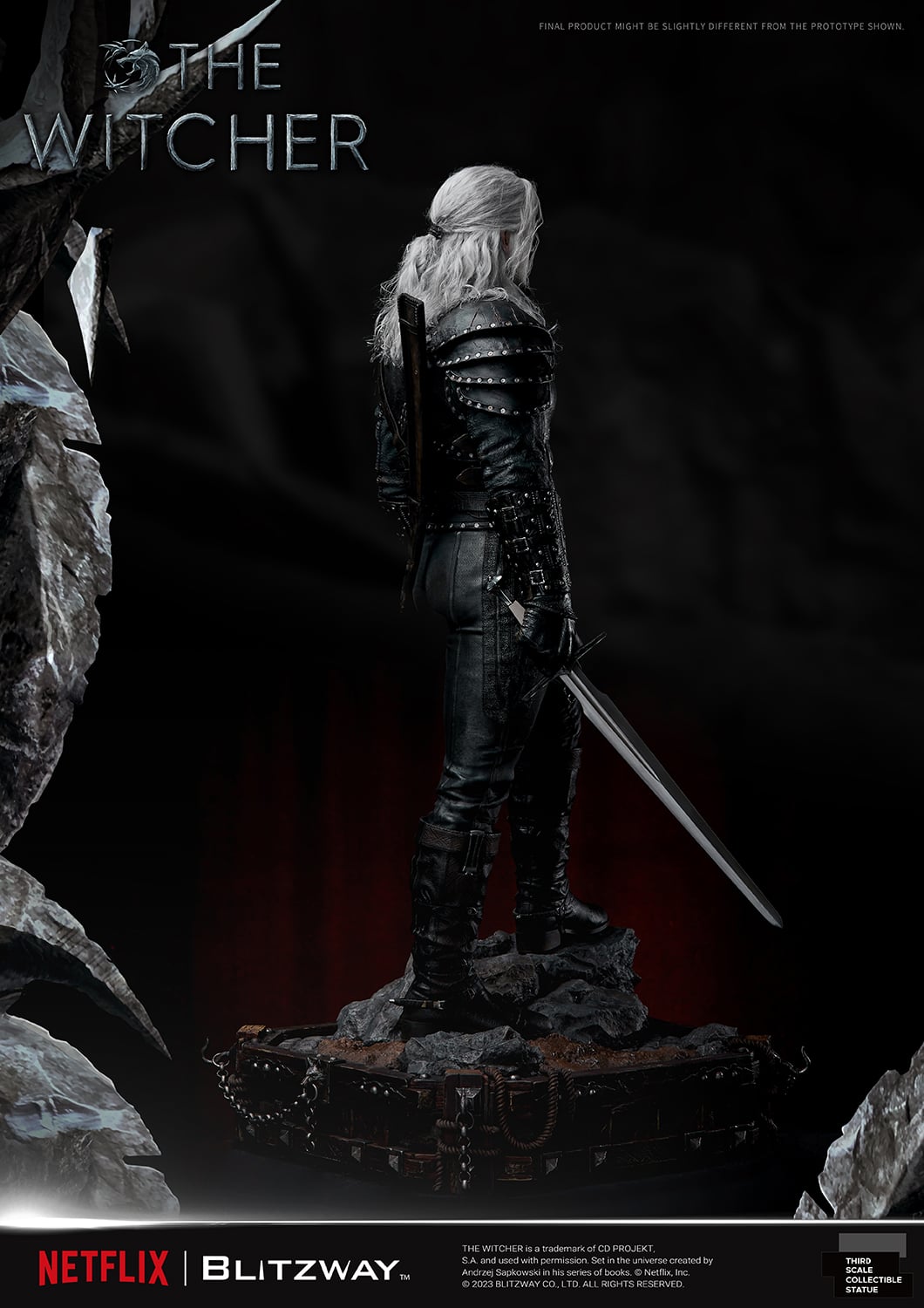 "Geralt of Rivia" (1/3 Scale Statue) image 8