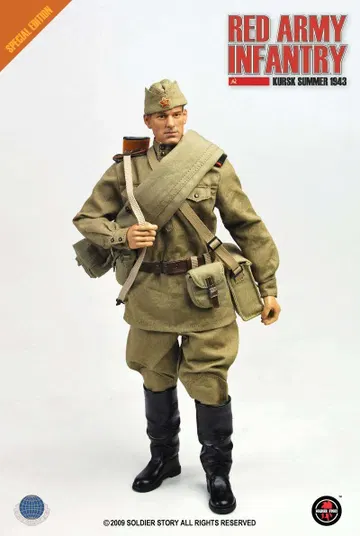 RED ARMY INFANTRY KURSK SUMMER 1943