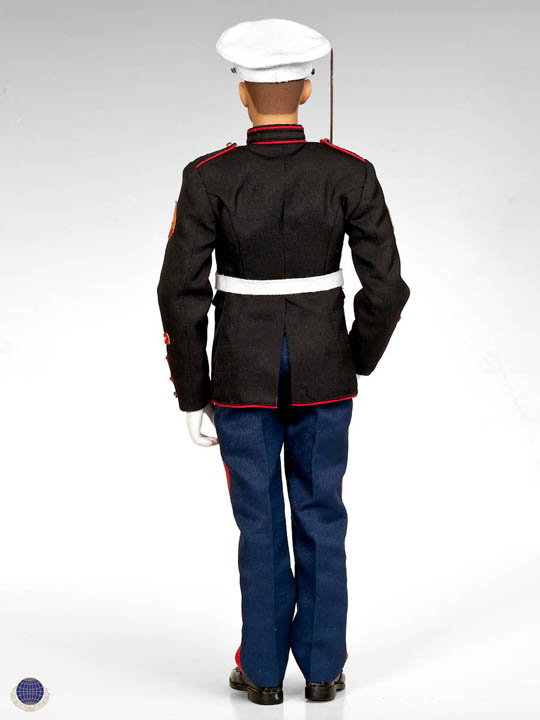Dress Blue Marine with Garand image 5