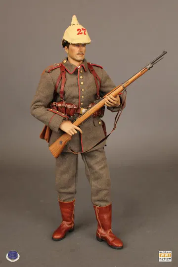 WWI German Infantryman Battle of Liege 1914