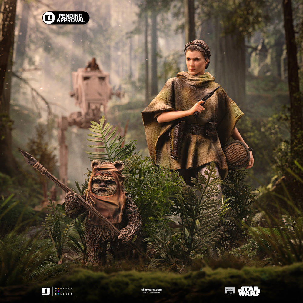 Leia and Wicket - Star Wars Episode VI image 2