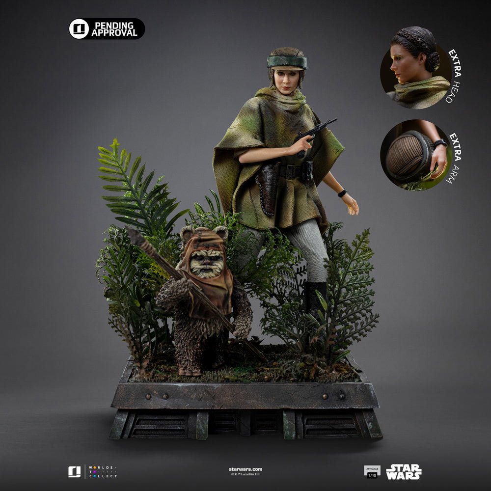 Leia and Wicket - Star Wars Episode VI image 3