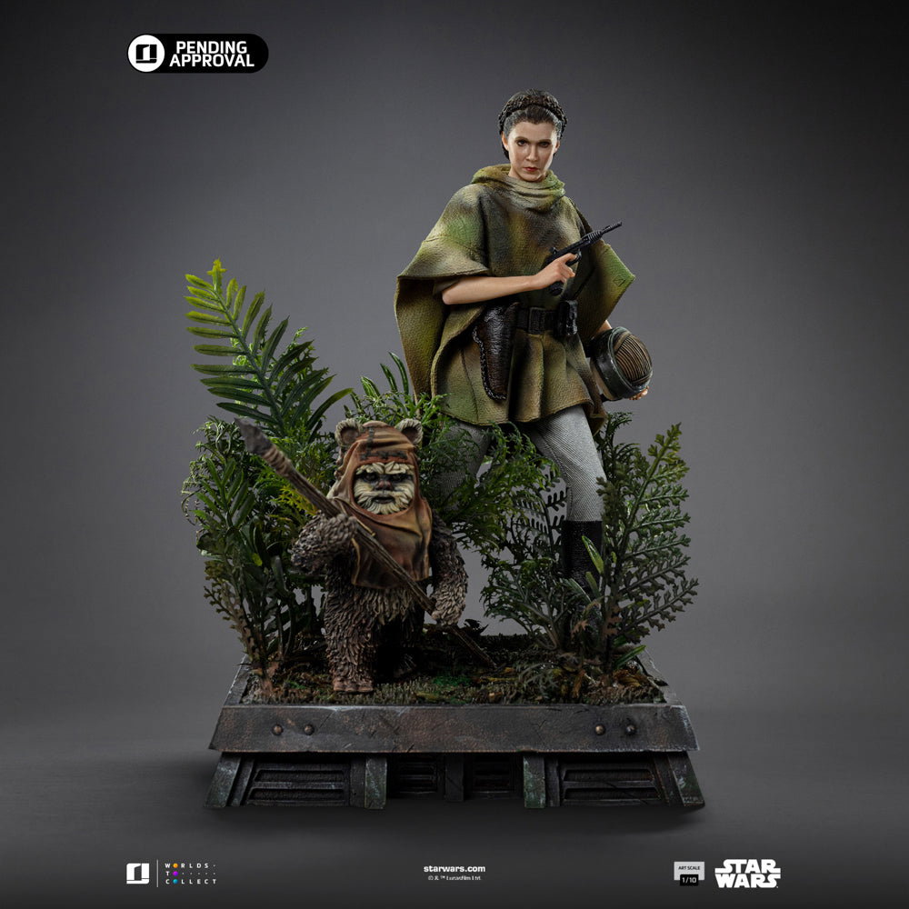 Leia and Wicket - Star Wars Episode VI image 4