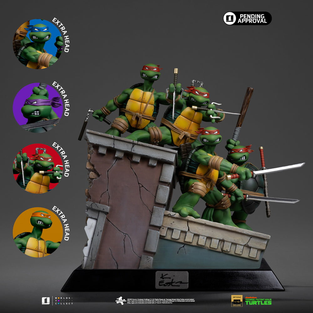 TMNT 1st Cover Set (Signed Version) - Teenage Mutant Ninja Turtles image 2