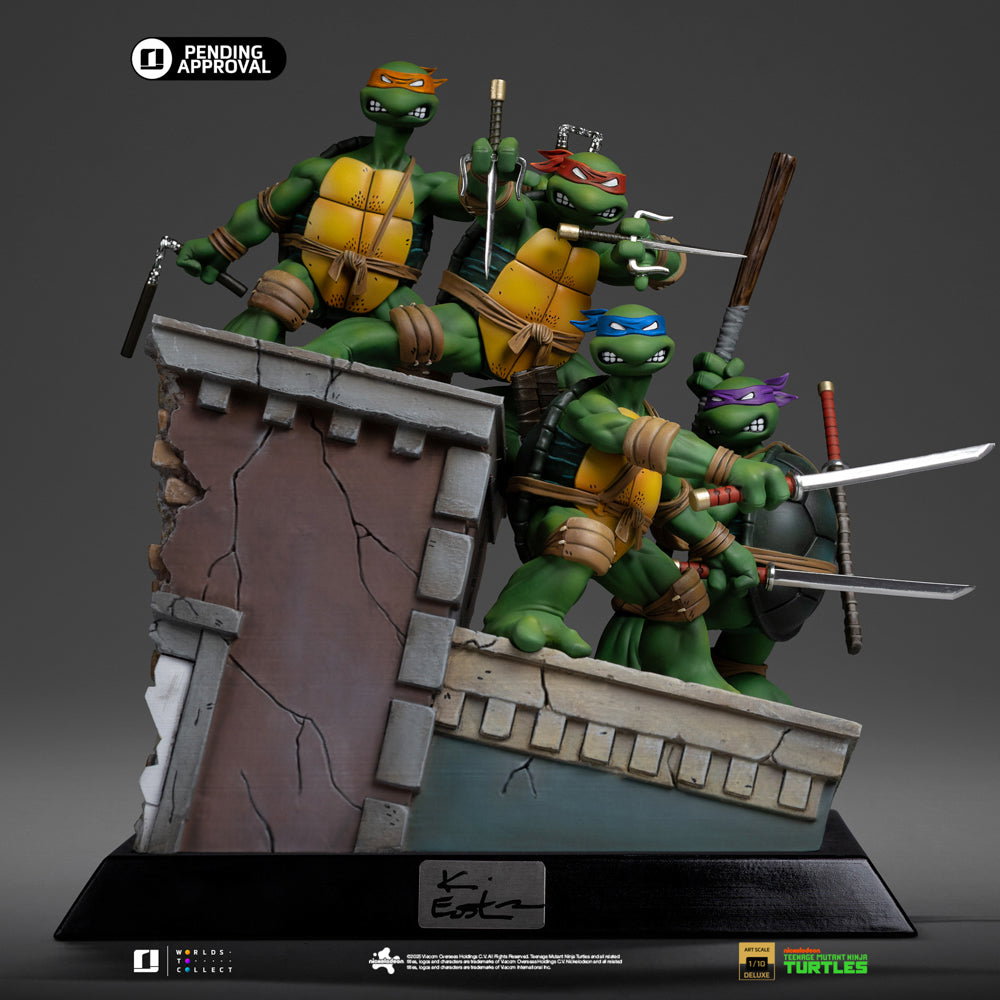 TMNT 1st Cover Set (Signed Version) - Teenage Mutant Ninja Turtles image 6