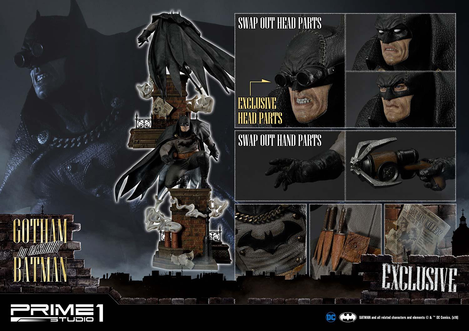 Batman: Arkham Origins Gotham By Gaslight Batman Black Version EX Version image 5