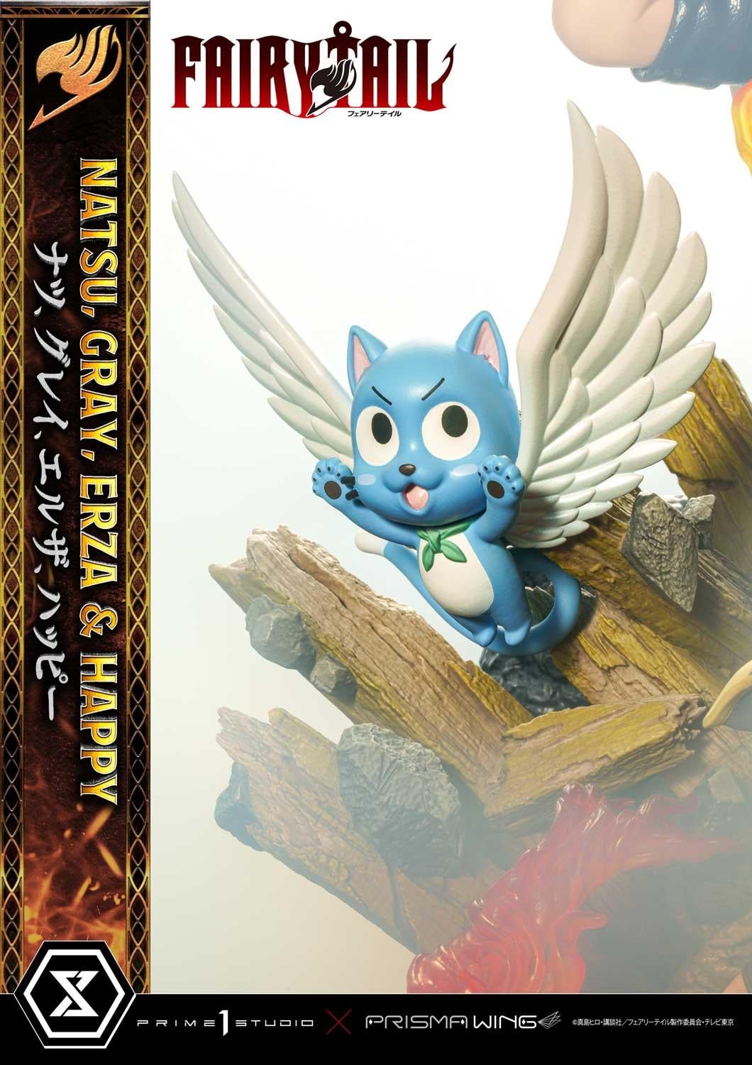 TV animation FAIRY TAIL NATSU, GRAY, ERZA AND HAPPY DX image 10
